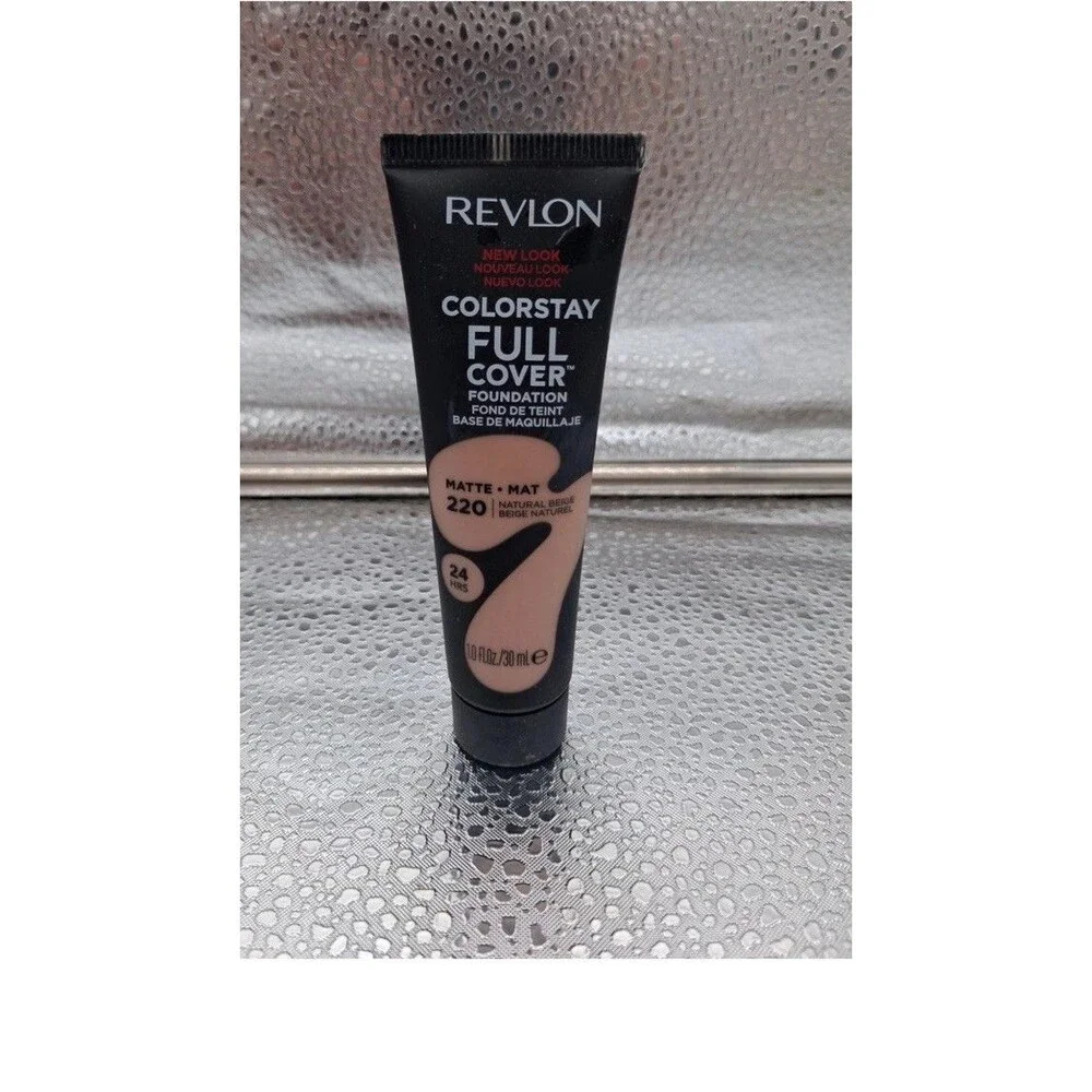 Revlon Colorstay Full Cover Foundation Matte 220 Natural Beige 1 oz